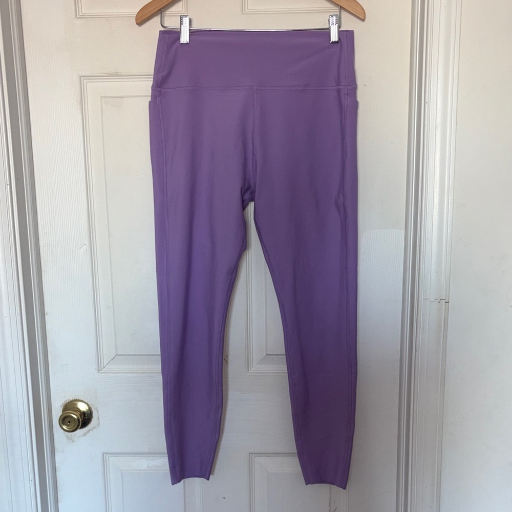 Peloton Cadent High Rise Pocket Leggings Purple Size XL - Picture 4 of 9